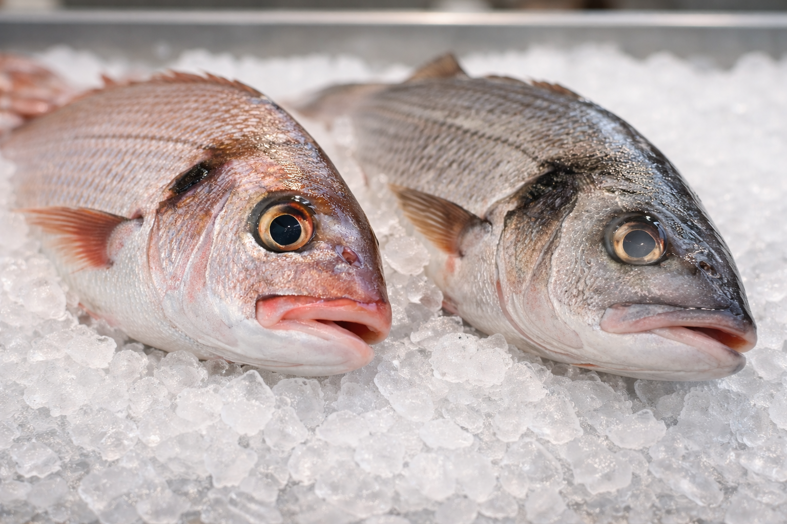 مقارنة واقعية بين سمك طازج وآخر غير طازج من حيث المظهر الخارجي