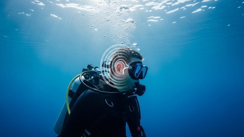 تأثير الضغط المائي على السمع أثناء الغوص