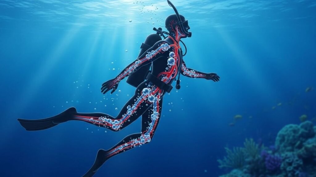 مرض تخفيف الضغط وتكوّن فقاعات النيتروجين في جسم الغواص