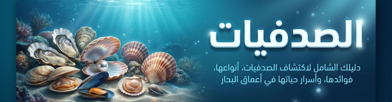 الدليل الكامل لاستكشاف عالم الصدفيات: أنواعها، فوائدها الغذائية، وأسرار حياتها في أعماق البحار