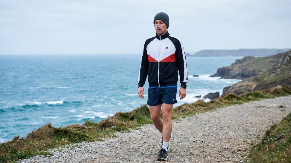 تدريب المشي مع حبس النفس لتحسين تحمل الأكسجين