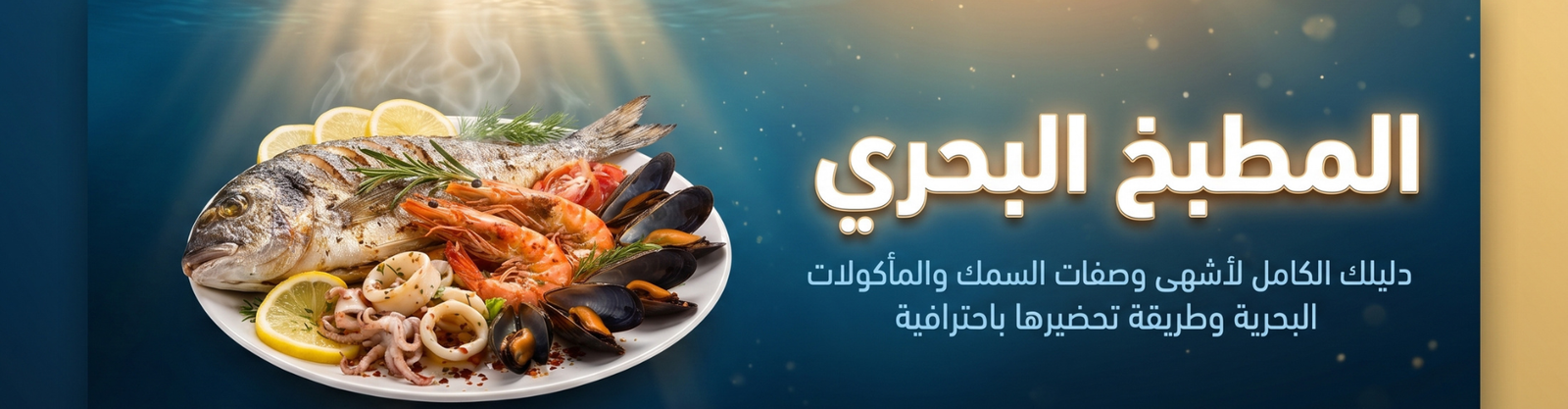 دليلك الكامل لأشهى وصفات السمك و المأكولات البحرية و طريقة تحضيرها باحترافية